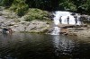 Cachoeira da Pedra Branca. Cachoeiras na Paraty-Cunha
